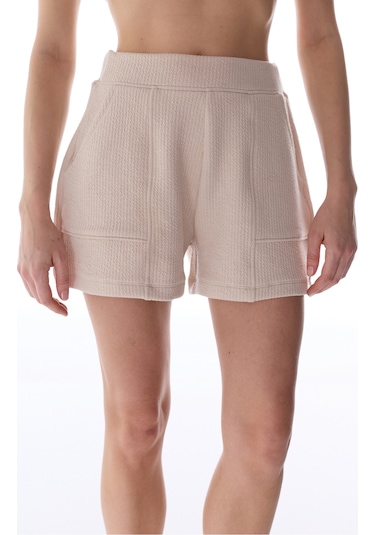 Penti Pastel Bej Rib Şort