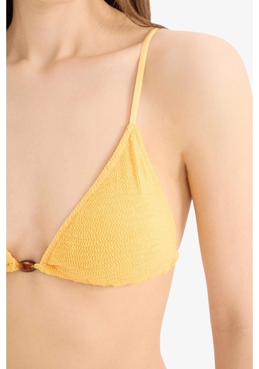 Defacto Regular Fit Bürümcük Bikini Üstü-fall İn Love E0205ax25smyl106 Sarı Defacto Regular Fit Bürümcük Bikini Üstü-fall İn Love E0205ax25smyl106 Sarı