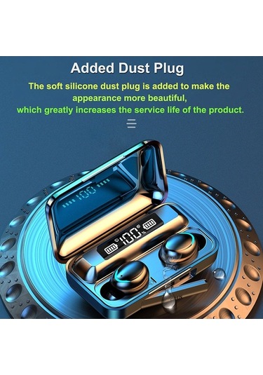 Novahub F9-5 Tws Kablosuz Kulaklık: 8d Hifi Ses, Gürültü Engelleme, 1200mah Şarj Kutusu İle Şık Ve Pratik