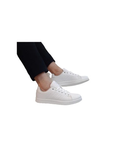 Jump 15306-15307 Beyaz Memorysystem Rahat Spor Ayakkabı Beyaz