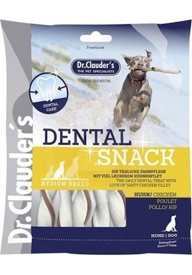 Dr. Clauder's Dental Stick Tavuklu Köpek Ödül Maması 170 G