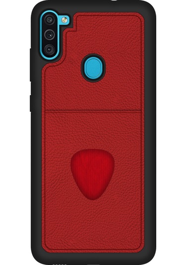 FitCase Samsung Galaxy A11 / M11 Kılıf Proda Deri Tek Kartlık Cepli Kapak