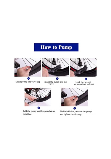 Kangvka Gıyo Bisiklet Lastiği Tamir Seti: Presta-schrader Valfler İçin 120psı Mini Hava Pompa, Tamir Leke Ve Araçlar