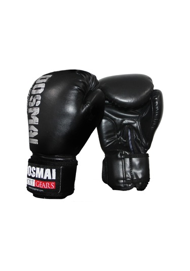 Dosmai Esquize Boks Eldiveni Boks Dişlik Boks Bandaj Seti Siyah