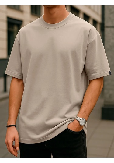 Tlıton.lımıted Yazlık Oversize Tişört 336331954 Bej