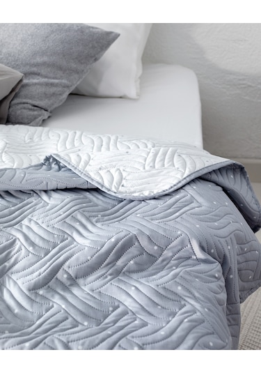 Madame Coco Brie Çift Kişilik Yatak Örtüsü Yo0000000034çift Kişilik-gri Gri