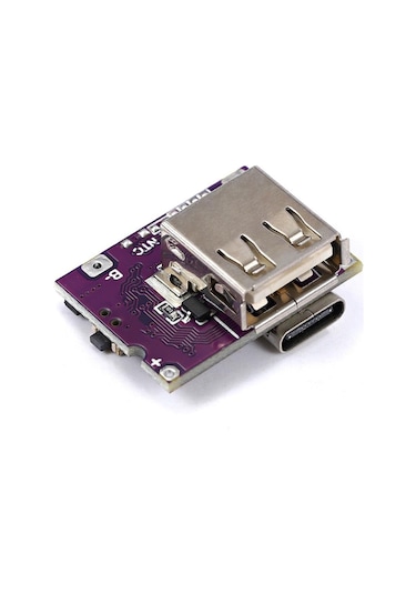 Tls Robotik Type-c Li-ion 18650 Pil Şarj Devresi - Usb Çıkışlı Powerbank Modülü