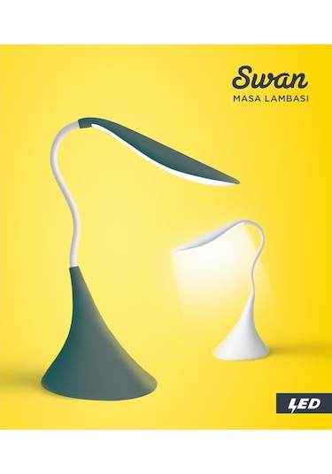 Petrix Kuğu Dokunmatik Led Masa Lambası Aydınlatma 4 Renk(522381889)