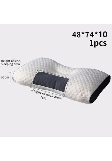 Yüksek Yeni Boyun Yastığı Uykuya Yardımcı Olur Ve Boyun Servikal