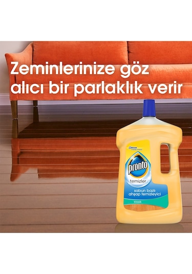 Pronto 5in1 Sabun Bazlı Ahşap Yüzey Temizleyici 2500 ML