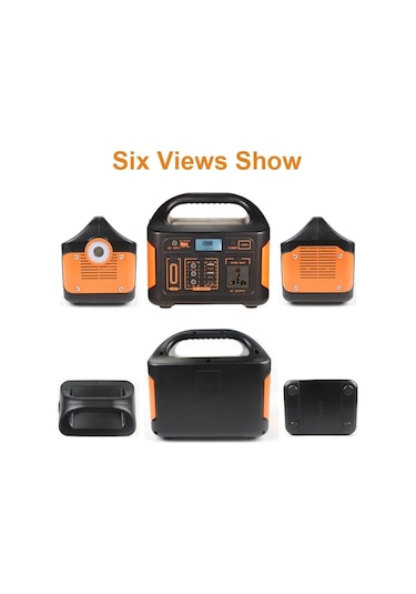 Eg010li Taşınabilir 500w Güç Kaynağı Şarj İstasyonu Kamp İç Mekan Dış Mekana Uygun