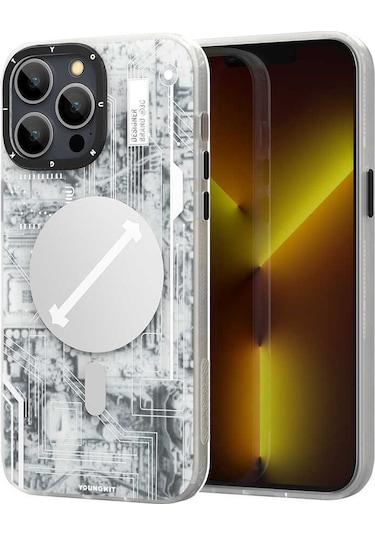 Youngkit Apple Uyumlu iPhone 12 Pro Max Kılıf YoungKit Technology Serisi Kapak YOUNGKİT-TA86136