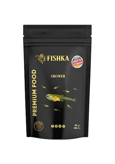Fishka Grower Yavru Balık Yemi 100 ML