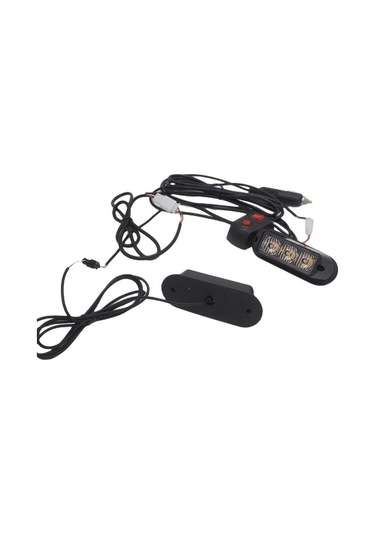 Çakar Lamba 3x2 Led 12w 12 24v Amber Amber / Lapa197