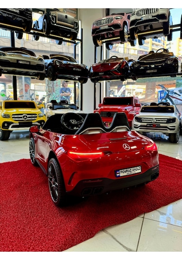 Oyuncak Sepetim Orijinal Mercedes Sl63 24 Volt Akülü Araba Tabletli Siyah