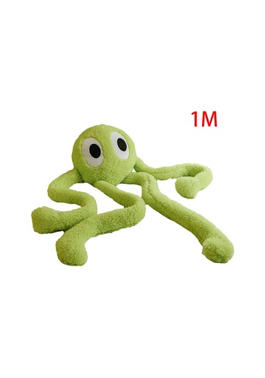 Suntek Magideal Yumuşak Uzun Bacaklar Ahtapot Bebek Dolması Yeşil-1m