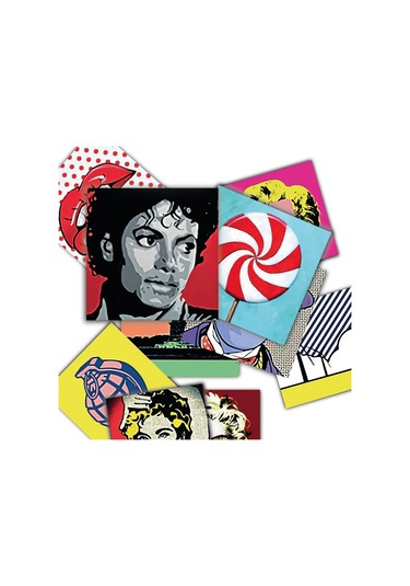 Tink Popart2 Desenli Pvc Karo Diğer