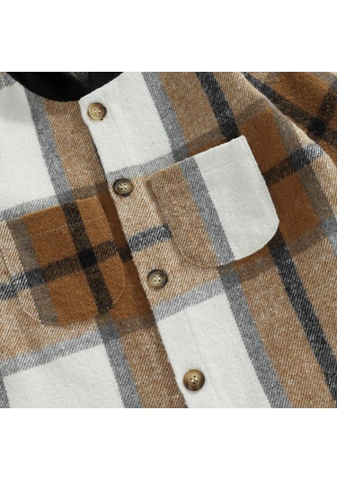 Lacivert Yürüyor Erkek Bebek Giysileri Uzun Kollu Ekose Hoodie Kazak + Eşofman Küçük Çocuk Sonbahar Kış Kıyafetler Set Tops Lacivert