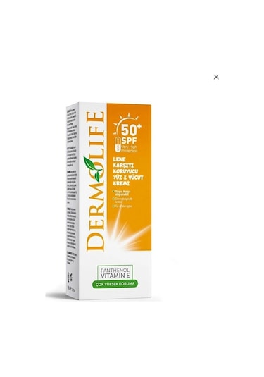 Dermolife SPF50+ Güneş Kremi 100 ML