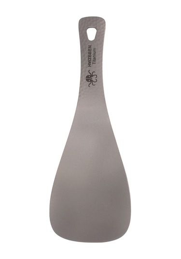 Titanyum Pirinç Kaşığı - 19.5x7cm, 73g, Sağlıklı Ve Hafif Materyal, Mutfak Araçları Çok Renkli Çok Renkli