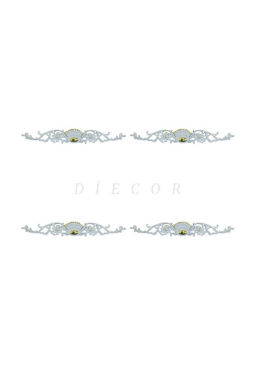 Diecor Dekoratif Polimer Sarı Beyaz, Mobilya, Duvar Ve Tavan Motifi Sarı Beyaz 35 X 1 Model:xa17