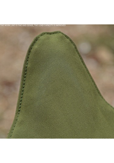 Açık Kamp Su Geçirmez Tuval Taşınabilir Üçgen Dışkı Bezi Diğer Çok Renkli