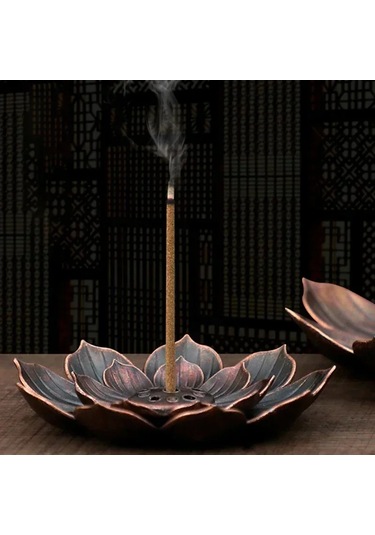 Liangmei New 1pc Alloy Incense Burner Stick Holder Plate