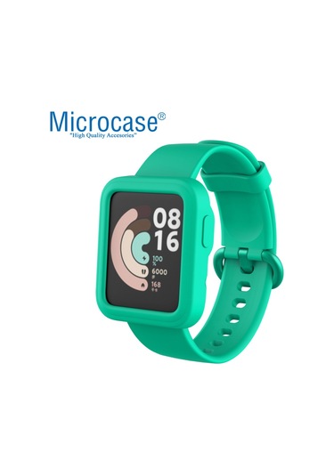 Microcase Xiaomi Mi Watch Lite Önü Açık Tasarım Silikon Kılıf