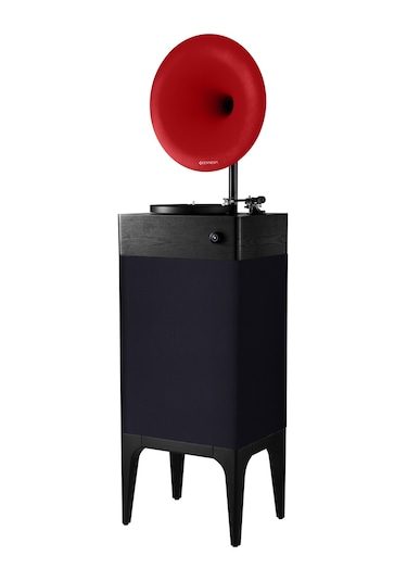 Fennessy İ5 Bluetooth Hoparlörlü 110w Hi-fi Retro Pikap Plakçalar Turntable, Siyah