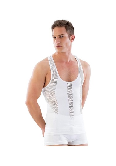 Emay Dikişsiz Fileli Korse Atlet Toparlayıcı E1009