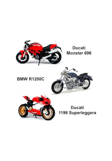 1:18 Maisto Motorsiklet