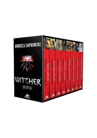 The Witcher Serisi Kutulu Özel Set 8 Kitap / Andrzej Sapkowski