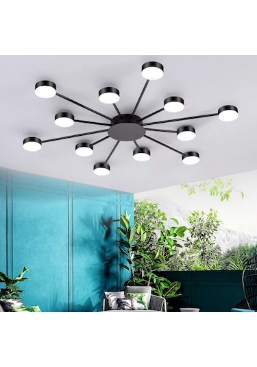 Simaavize Modern Led Tavan Avize 12'Li