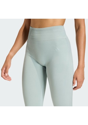 Adidas Workout Essentials Tam Boy Kadın Tayt Ke5843 Yeşil