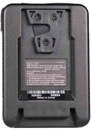 Fxlion Nano One 50wh 14.8v Ultra-compact V-mount Pil