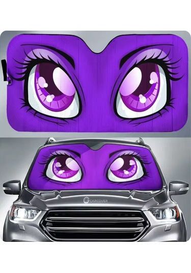 Goldenqian Moda Araba Ön Pencere Siperliği 70x130 Cm Güneşlik Güneş Koruyucu Perde Güneş Şemsiyeleri Reflektör Anti Uv Koruyucu Nazar 3