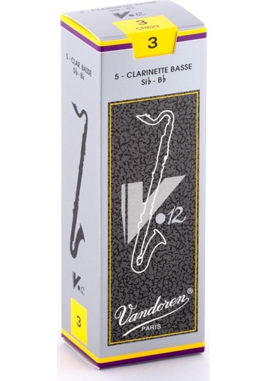 Vandoren Klarnet Kamış V12 No.3 Bas - Kutu