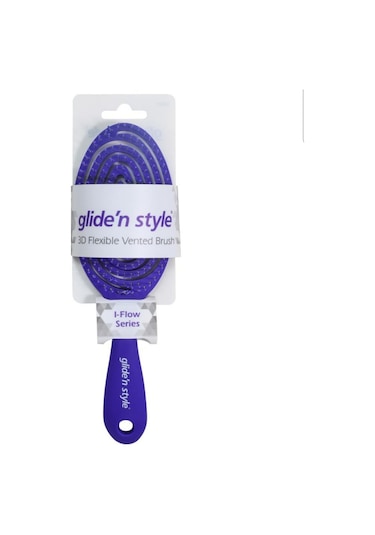 Glide'n Style Üç Boyutlu Saç Açma Tarama Fırçası