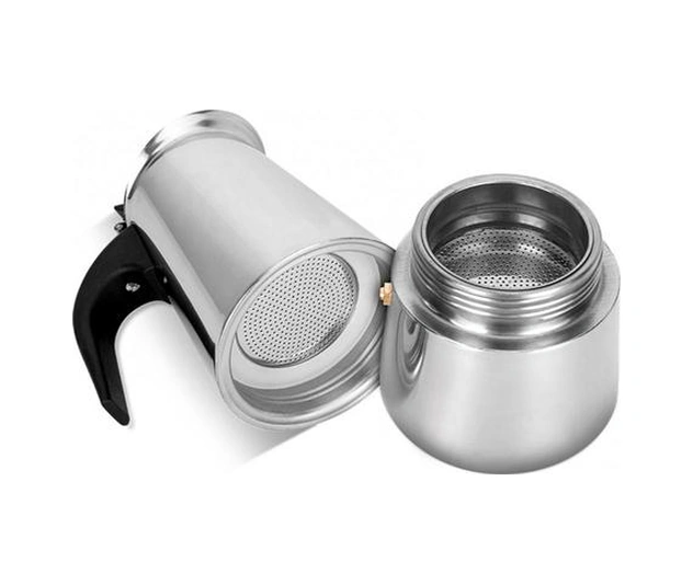 Paslanmaz Çelik Cezve Mocha Espresso Latte Percolators Soba Kahve Makinesi Pot Kahve Aracı Latte Stopetop Kahve Tencereler