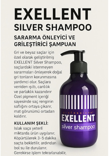 Exellent Silver Şampuanı