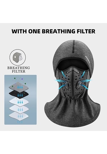 Kayak Maskesi Balaklava Kış Maskesi Erkek Balaklava Soğuk Hava Sıcak Diğer