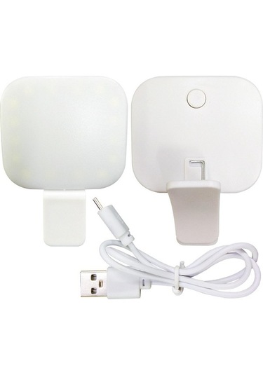 Trendooze Homyl Video Konferans Kaydı Beyaz Telefon, Vlog İçin Uygun