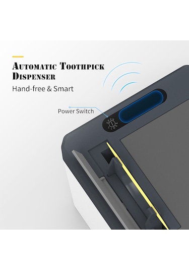Otomatik Diş Çubuğu Dağıtıcı Kızılötesi Sensör Akıllı El Serbest Diş Çubuğu Tutucu Masa Akıllı Sensör Diş Çubuğu Kutusu Ev Restoran Ofis İçin Diğer Otomatik Diş Çubuğu Dağıtıcı Kızılötesi Sensör Akıllı El Serbest Diş Çubuğu Tutucu Masa Akıllı Sensör Diş Çubuğu Kutusu Ev Restoran Ofis İçin Diğer