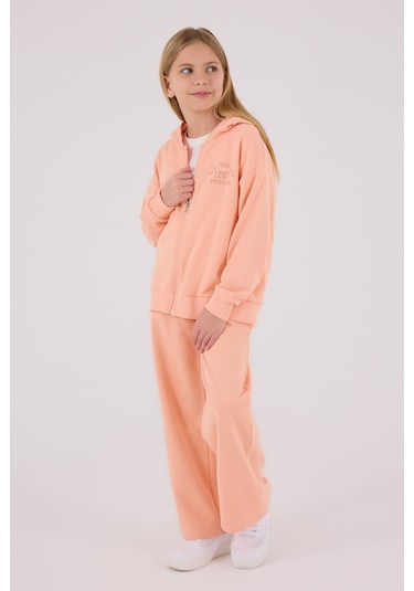 Rolypoly Kız Çocuk Turuncu Eşofman Takımı Rp3698-c-v1 Turuncu