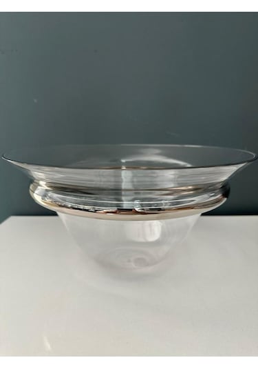 Decorıum Cam Kase Dalıa Platin 30 Cm M06446 P