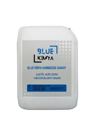 Laktik Asit E270 10 Kg - Lactic Acid %80 Excellent Grade - Gıda Kalite