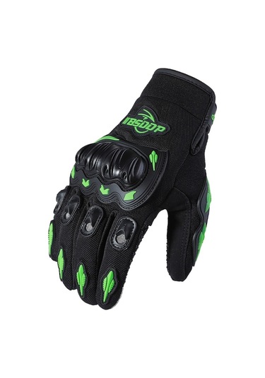 Bsddp Binici Kaymaz Anti-damla Motosiklet Sürme Eldiveni Yeşil