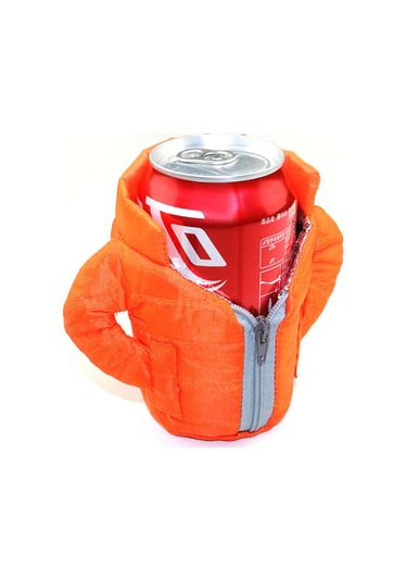 İçecek Yalıtımlı Ceket İki Yalıtım Katmanı Kumaş Kutu Soğutucu Yaz Kamp Piknik Turuncu Çok Renkli