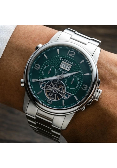 Earnshaw Es-8177-33 Erkek Kol Saati Metalik Gri