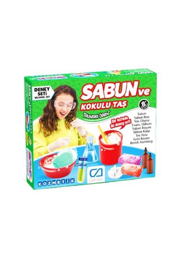Ca Games Sabun Ve Kokulu Taş Deney Seti Kod:5219